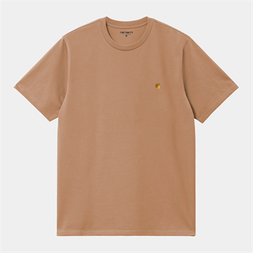 Carhartt WIP T-shirt Chase s/s Peanut / Gold